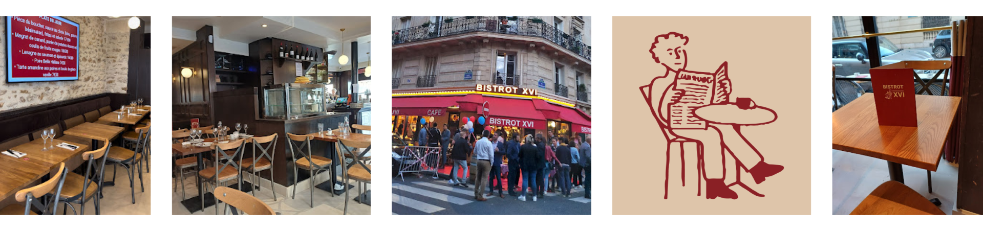 Le restaurant - Bistrot XVI - restaurant Paris - restaurant a faire Paris